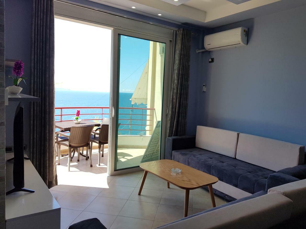 Apartment Of Beautiful Dreams Over The Sea Sarandë Esterno foto
